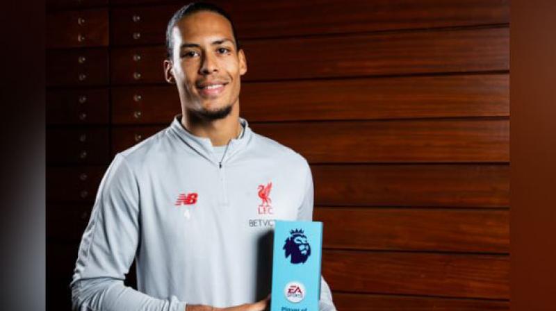Van Dijk became the first defender to win the Player of the Season award in seven seasons, after Manchester Citys Vincent Kompany in 2011-12. (Photo: ANI)