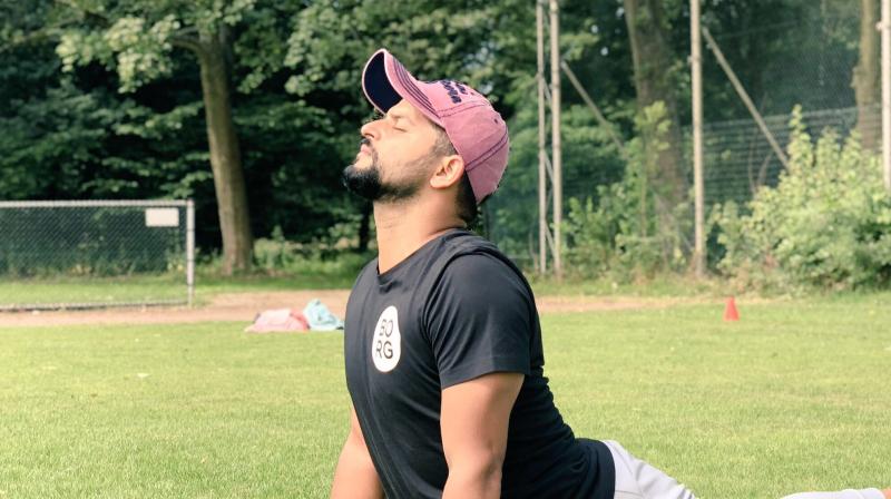 \Yoga helped me in being present in the moment\: Suresh Raina