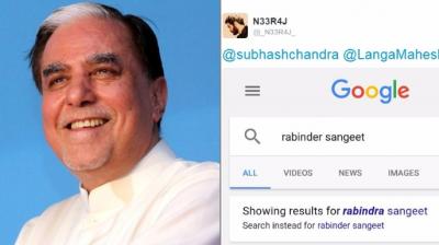 He asked if he was less modern for weak language (Photo: Twitter)