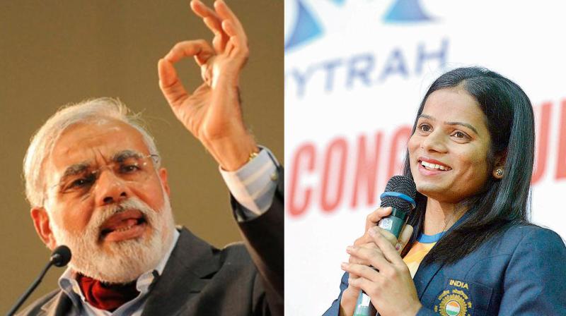 PM Modi hails Dutee Chand for winning 100m gold in World Universiade