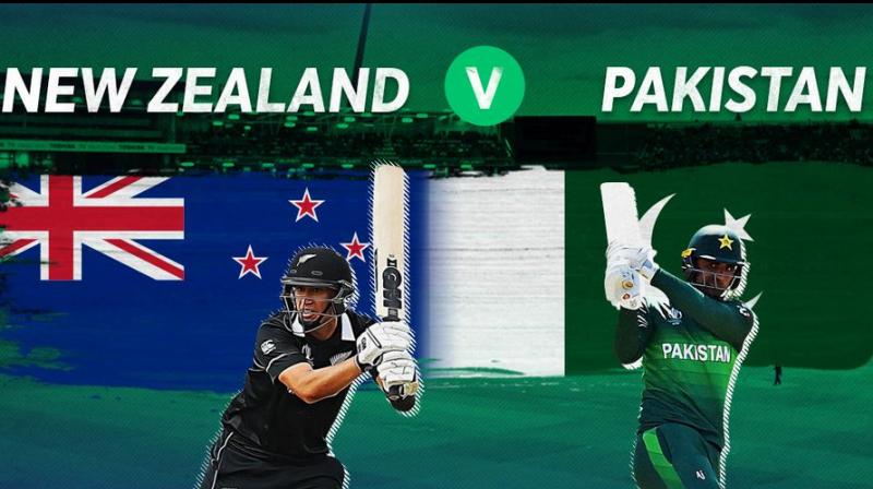 New Zealand win toss, elect to bat against Pakistan in delayed match