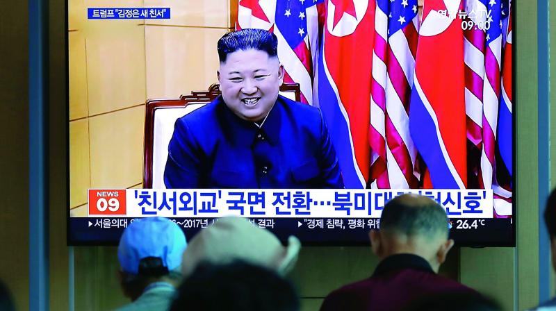 North Korea tests missiles as war games upset Donald Trump