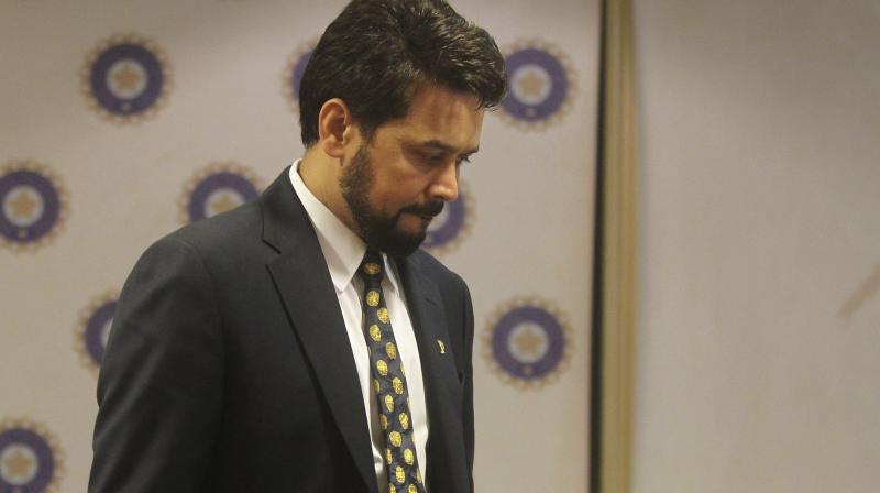 Former BCCI president Anurag Thakur said if the action of seeking a clarificatory letter had created an impression that he would seek to undermine the judgment of the apex court, or that he had committed perjury or contempt when the same is absolutely incorrect as this was never his intention. (Photo: AP)