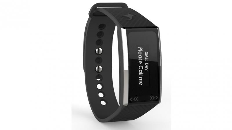 The Gesture Band also enables user to send auto replies to SMS, set meeting and alarm alerts in addition to music and camera control, presentation control and advanced gesture control.
