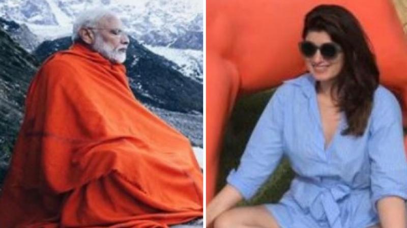 Twinkle Khanna took an apparent jibe at Prime Minister Narendra Modis meditation session in Kedarnath caves, the pictures of which have now gone viral. (Photo: ANI)