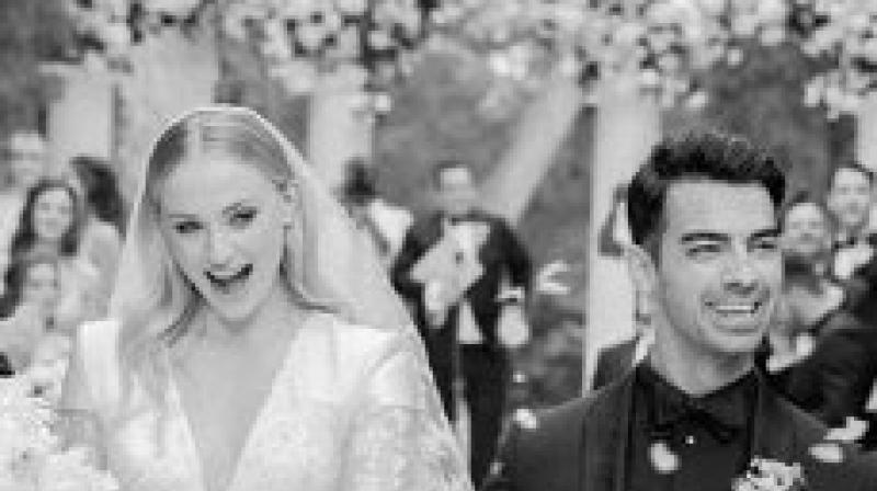\Mr and Mrs Jonas\: Sophie and Joe share first photo from wedding and it\s very cute!