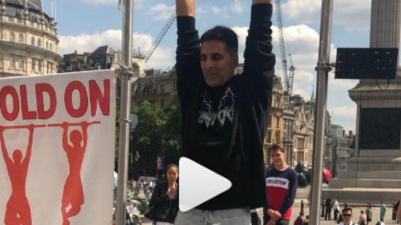 Watch: Here\s how Akshay Kumar is making some quick money on his vacation with family
