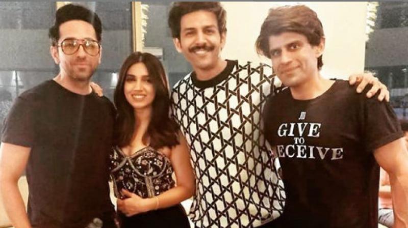 Currently, Bhumi along with Kartik Aaryan and Ananya Panday is shooting in Lucknow for their upcoming. (Photo: Instagram)