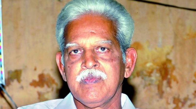 Kin concerned about health of P Varavara Rao