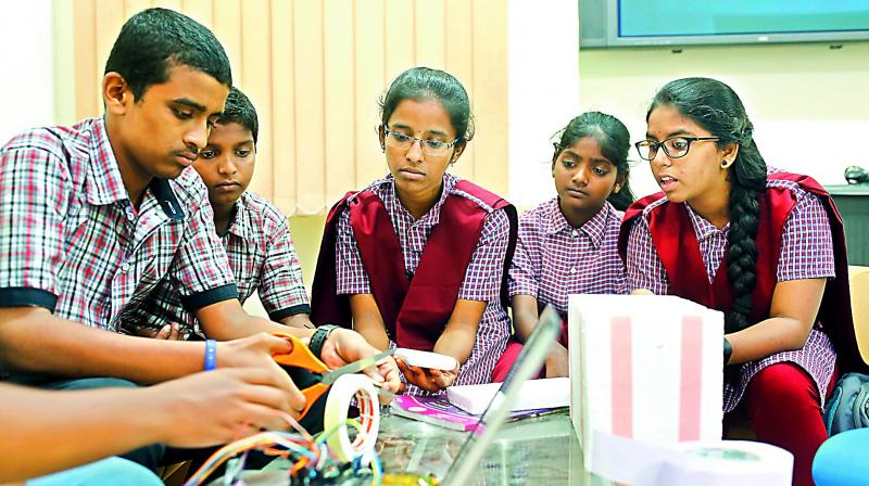Hyderabad: SW students launch probe to study cosmic radiation