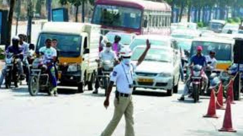 Traffic curbs for Bonalu in Secunderabad