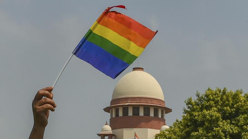 The Supreme Court on Thursday unanimously decriminalised part of Section 377, which criminalises consensual unnatural sex. (Photo: File | PTI)