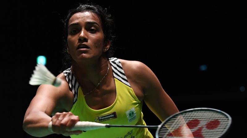 The third-seeded Indian defeated World No. 39 Saena Kawakami of Japan 21-15, 21-13 in the opening round at the Olympic Sports Center Xincheng Gymnasium. (Photo: AFP)