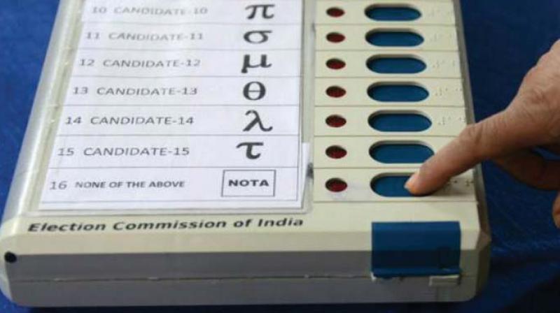 Those with impaired vision can use a magnifying lens to check the names of the candidates and symbols displayed on the Electronic Voting Machines (EVMs) and blind voters will be aided by a braille script to read the names of the candidates and recognise party symbols.
