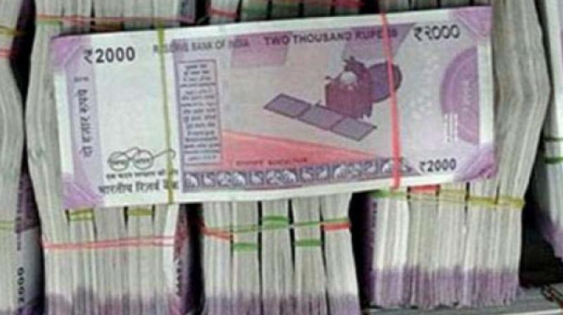 This killing was all for newly introduced Rs 2,000 notes worth up to Rs 10 lakh.