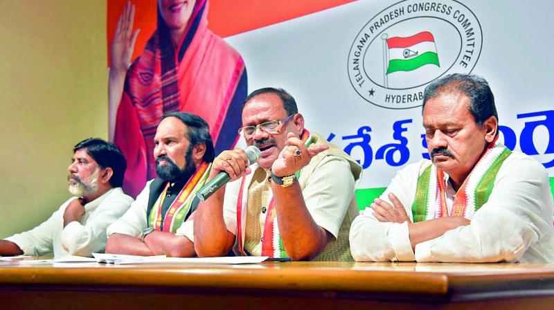 Congress blames ESL Narasimhan, P Srinivas Reddy for defections