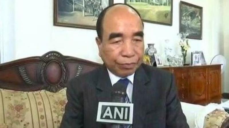 Zoramthanga said his government would also ensure better roads and implement the Socio-Economic Development Programme (SEDP) the flagship programme of the party, to lift the states economy. (Photo: ANI)