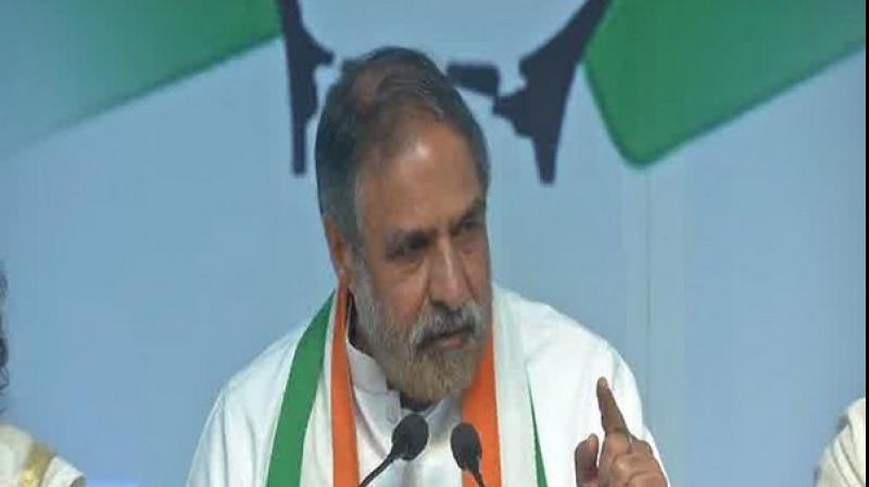 According to Sharma, the decision of the Prime Minister Narendra Modi-led government at the Centre of buying the jets has resulted in a loss not only in national exchequer but also in a loss of technology transfer in the manufacture of 108 fighter jets by public-sector Hindustan Aeronautics (HAL) (Photo: ANI)