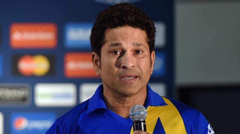 Tendulkar was part of the Indian squad which lifted the 2011 World Cup under the captaincy of Mahendra Singh Dhoni.(Photo: AFP)