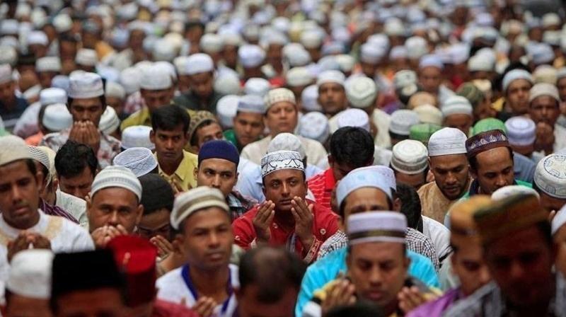 According to the 2011 Census, Hindus make up Indias 79.80 per cent of population, Muslims 14.23 per cent, Christians 2.30 per cent, Sikhs 1.72 per cent, Buddhists 0.70 per cent and Jains 0.37 per cent. (Photo: AFP)