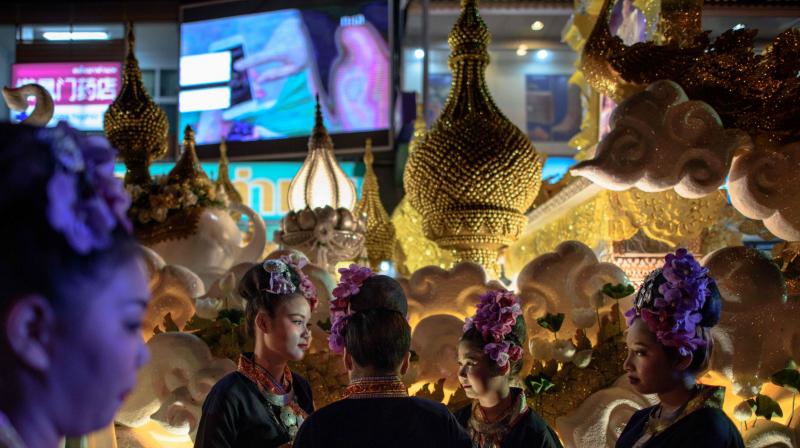 Loy Krathong festival lights up the waterways across Thailand