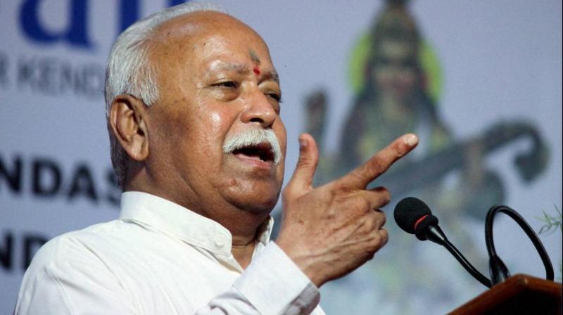 Ram\s work has to be done and will be done, says RSS chief Mohan Bhagwat