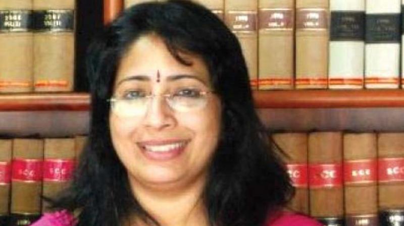 Former Law Academy principal P. Lakshmi Nair.