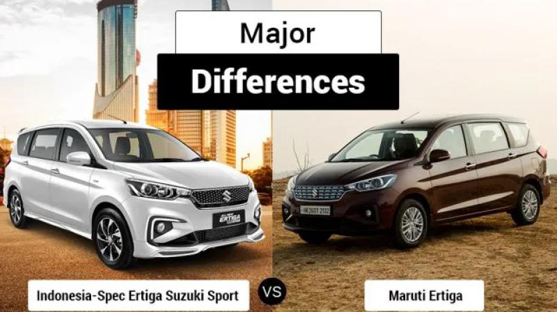 Ertiga Suzuki Sport vs Maruti Ertiga: Major differences
