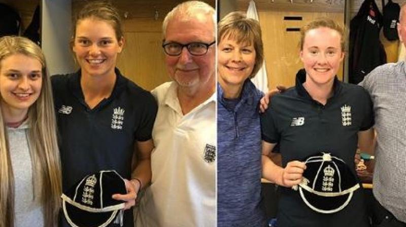 Heather Knight congratulates Amy Jones, Kirstie Gordon on their Test debuts
