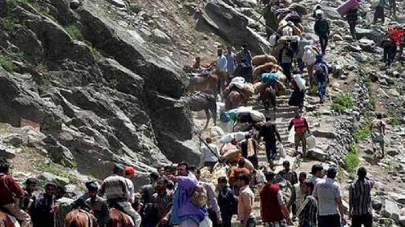 Joint forces comb Amarnath routes