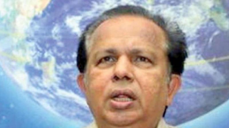 Former ISRO chairman G Madhavan Nair receives death threat, high-level probe ordered