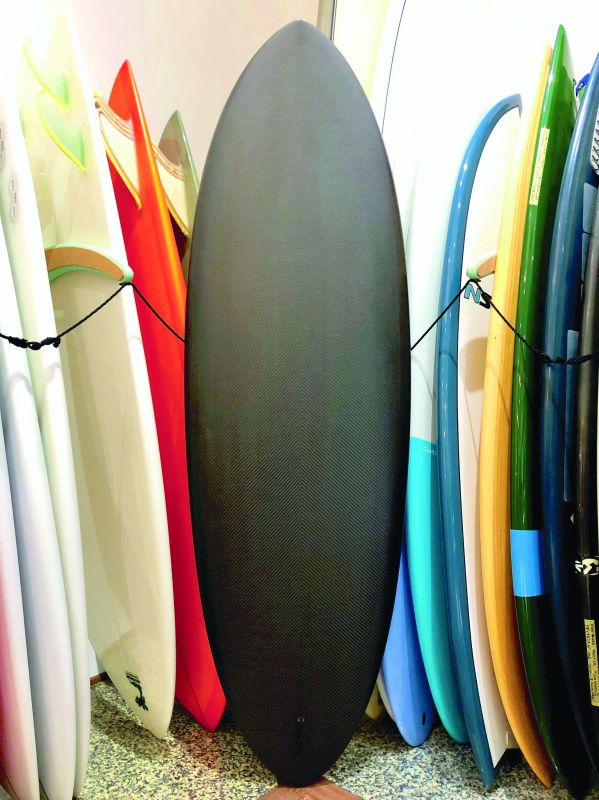 Furrow Surfcraft hand-shaped board