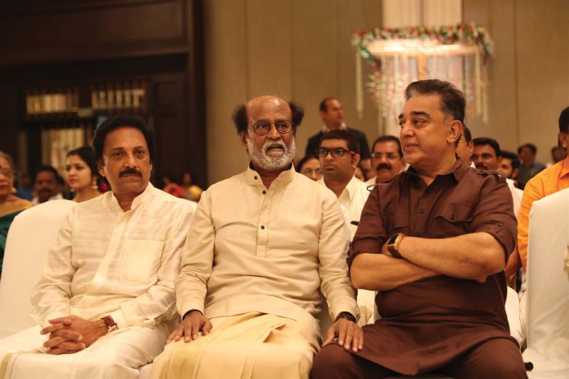 Rajini and Kamal Haasan