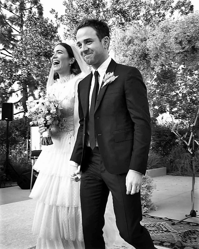 Mandy Moore with husband Taylor Goldsmith