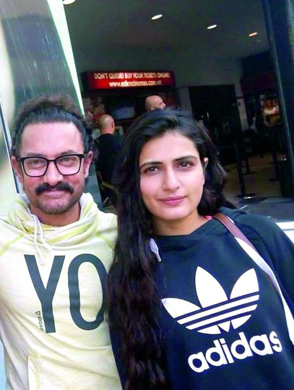 Fatima is reportedly set to romance Aamir Khan