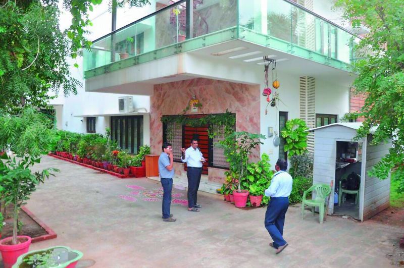 Sekhar Reddy's house in Chennai