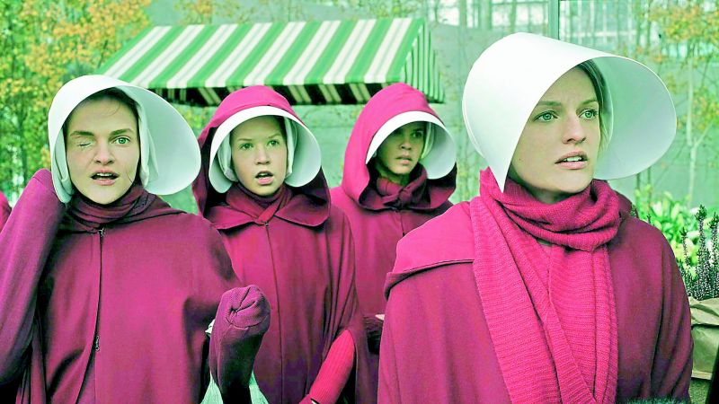 A still from The Handmaid's Tale.