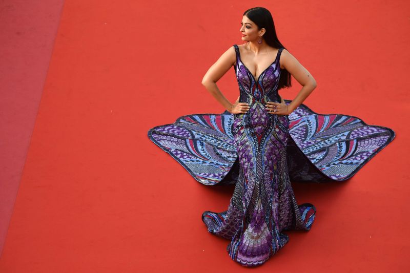 Aishwarya Rai Bachchan at Cannes (Photo: AFP)
