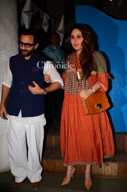 Snapped: Kareena, Saif look radiant they step out together for first time after becoming parents