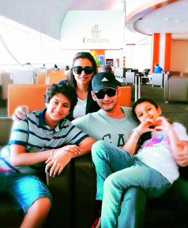 Mahesh Babu, his wife Namrata and their two children, Gautam and Sitara are currently in Germany, holidaying after the massive success of Maharshi.