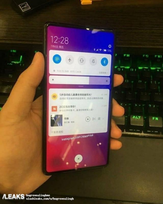 Xiaomi Mi MIX 3 leaks