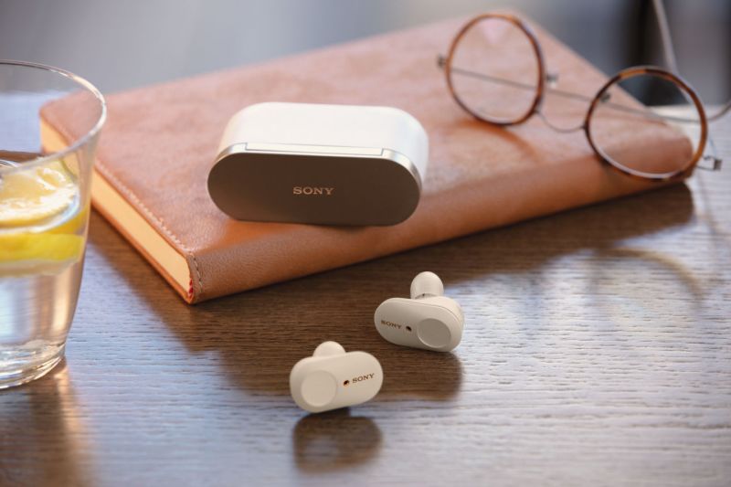 Sony true wireless earbuds