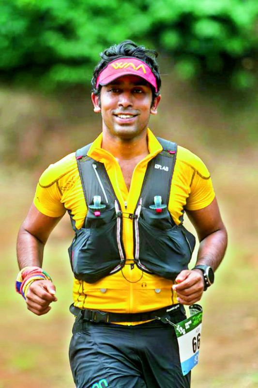 Ashok Daniel, first Indian to complete the Tor Des Geants race.