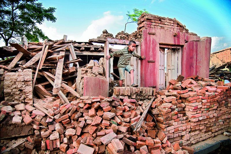 Nepal, post the earthquake.