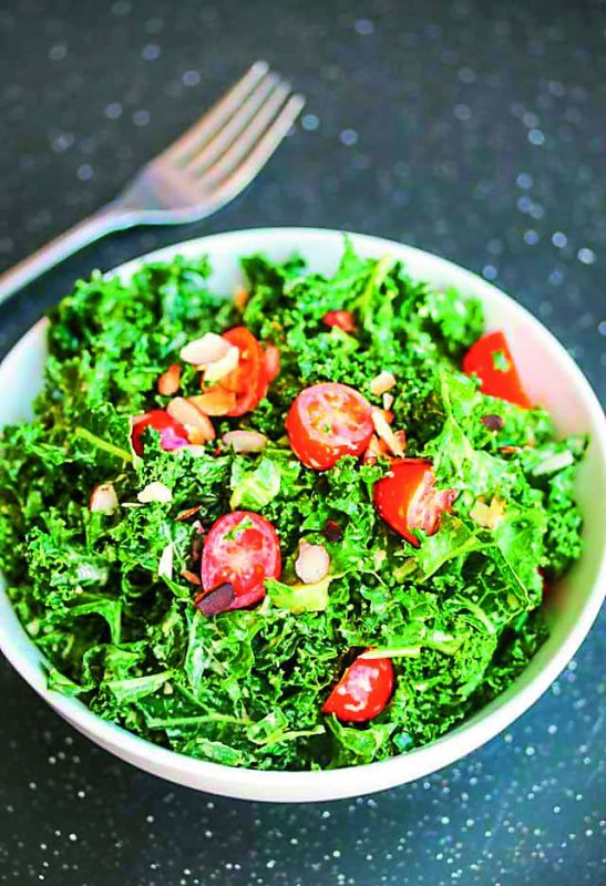 Kale and Avocado Salad 