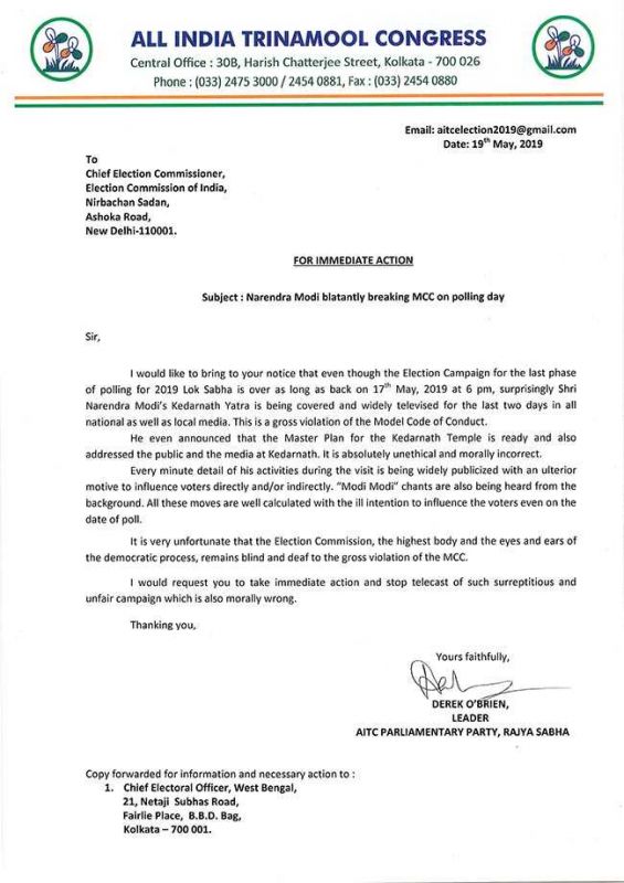 TMC letter to EC