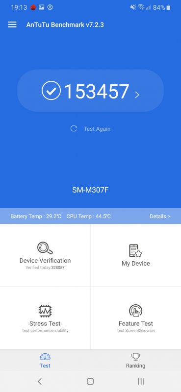 Samsung M30s screenshots