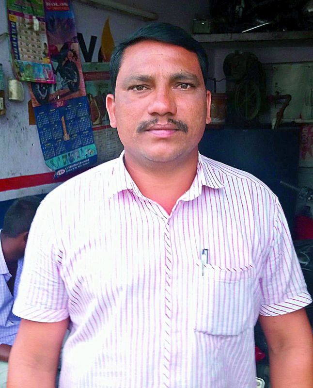 Chandu Goud, who donated 9 paise to the PMRF.