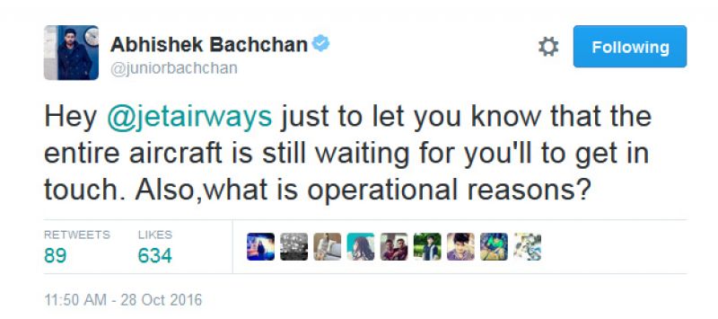 Abhishek Bachchan twitter