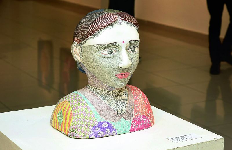 A sculpture by Sumanto Chowdhury.